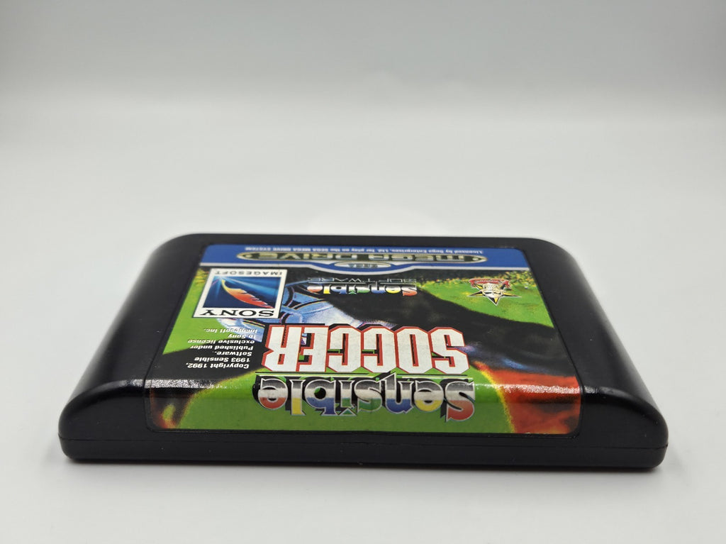 Sega Mega Drive Spiel Sensible Soccer mit OVP Multi Language 