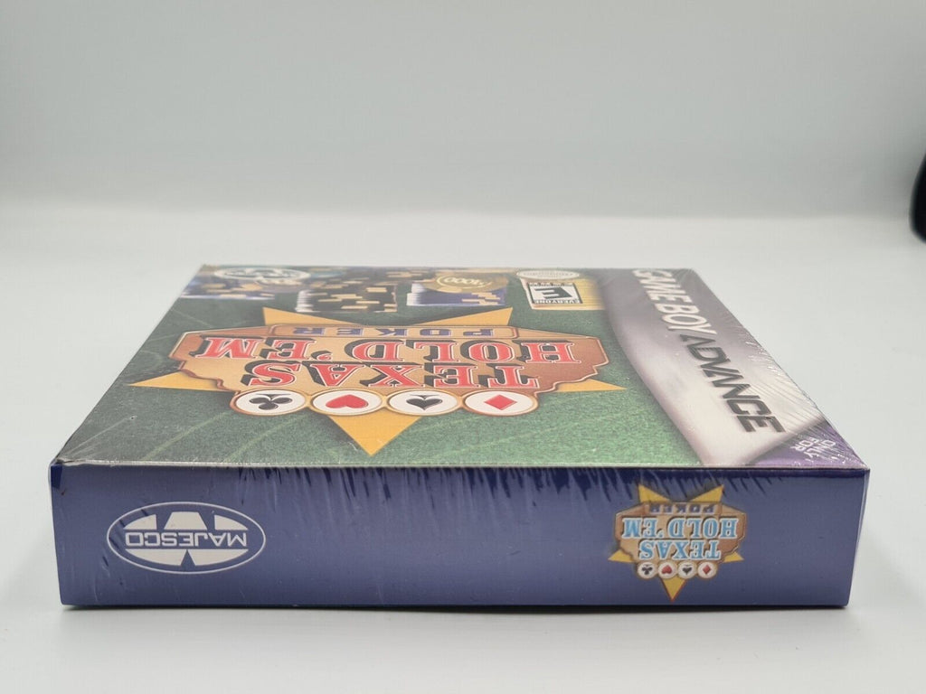 Nintendo Game Boy Advance Texas Hold'Em Poker USA Sealed Neu New - T-Retro-Games 