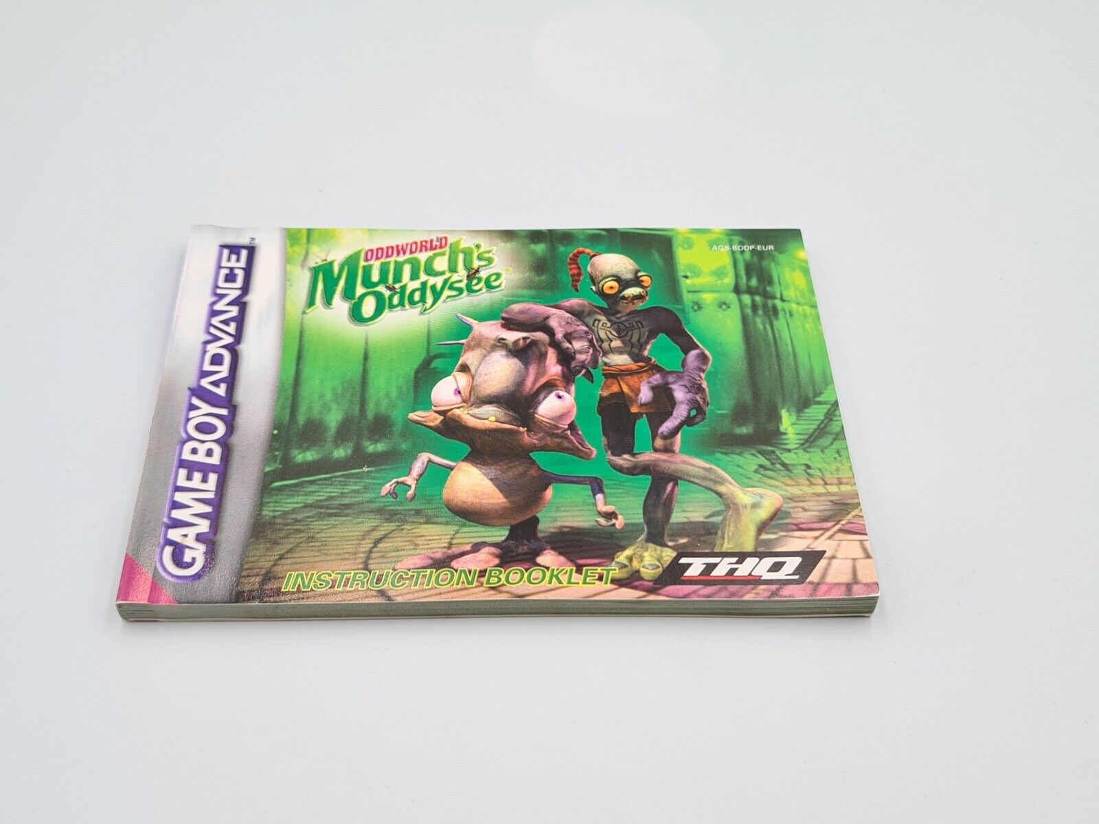 Nintendo Game Boy Advance Oddworld Munch's Odysee mit OVP und Anleitung EUR - T-Retro-Games 