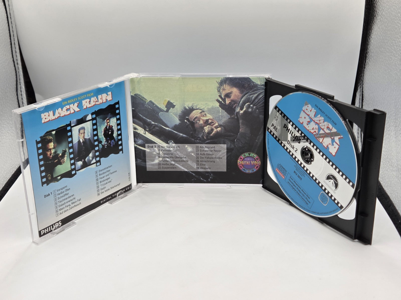 Philips CD-i Video CD Black Rain 2 Discs Deutsch
