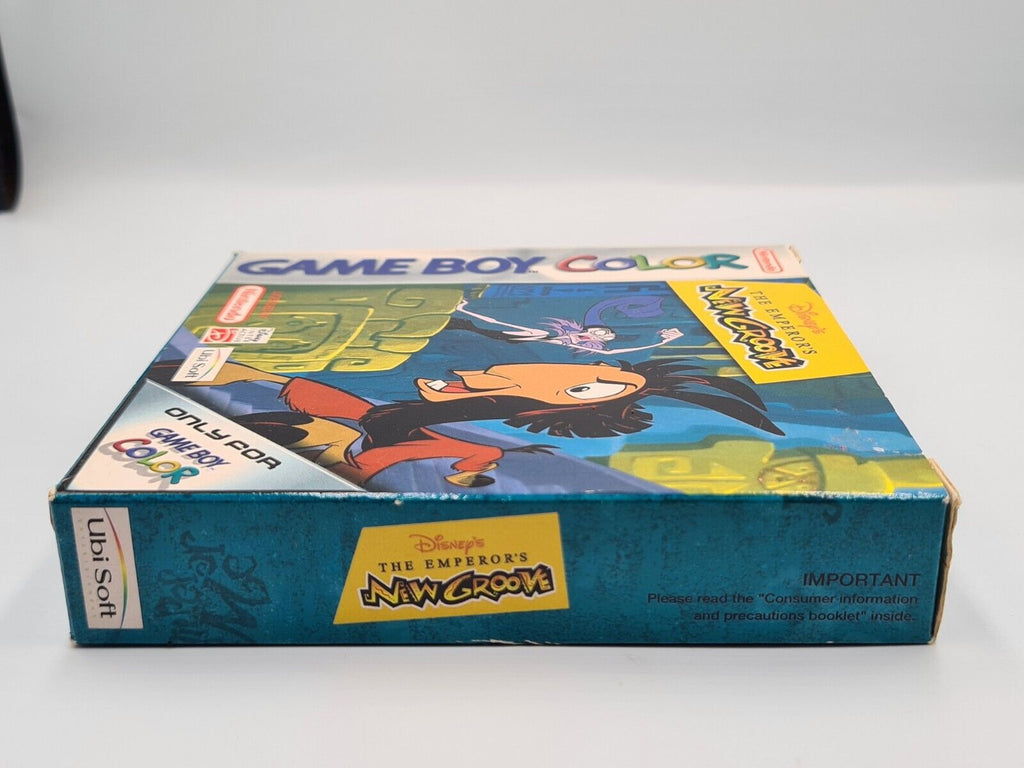Game Boy Color Disney's The Emperor's New Groove mit OVP und Anleitung SCN - T-Retro-Games 