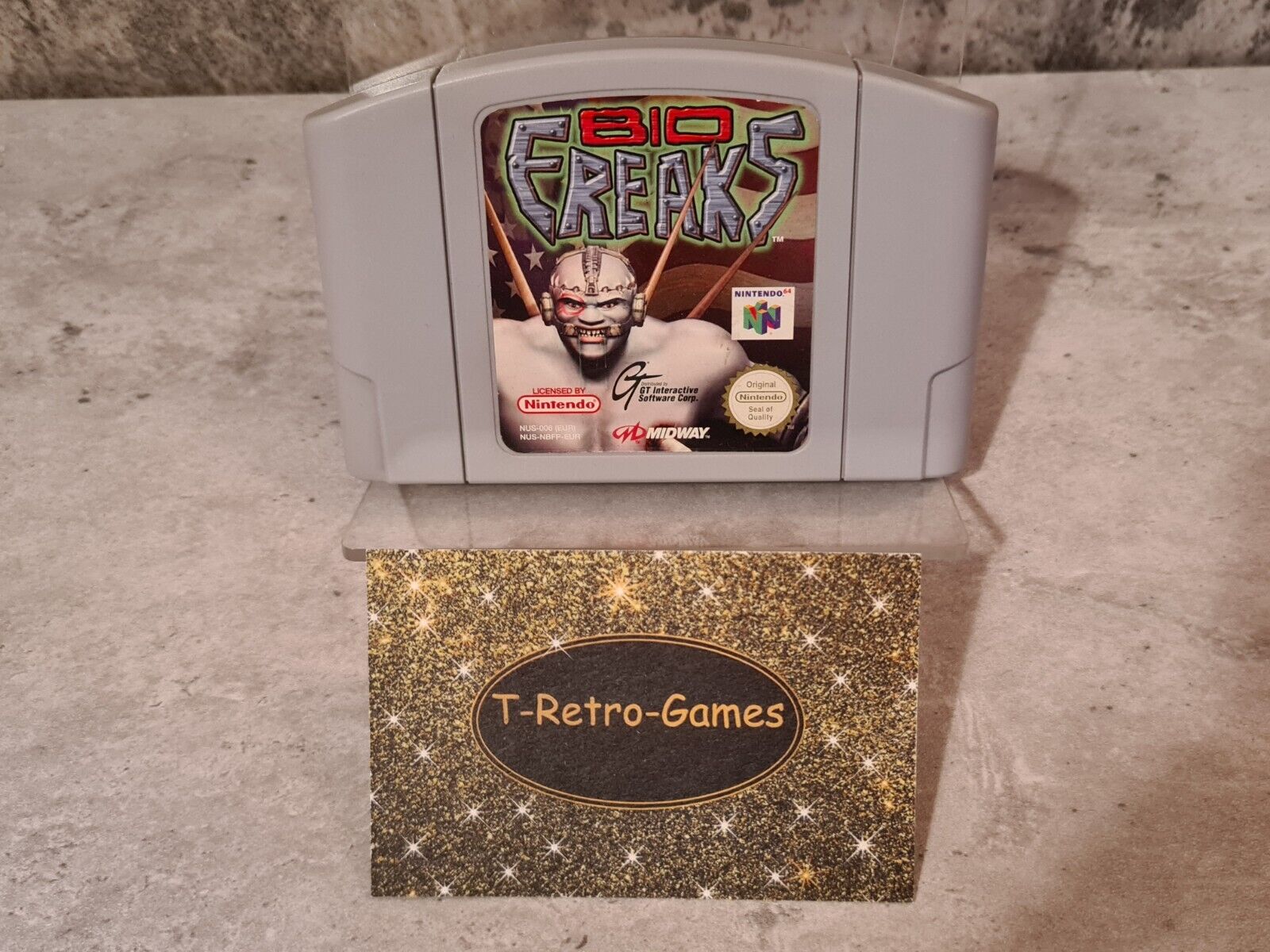 N64 Nintendo 64 Bio Freaks EUR Modul - T-Retro-Games 