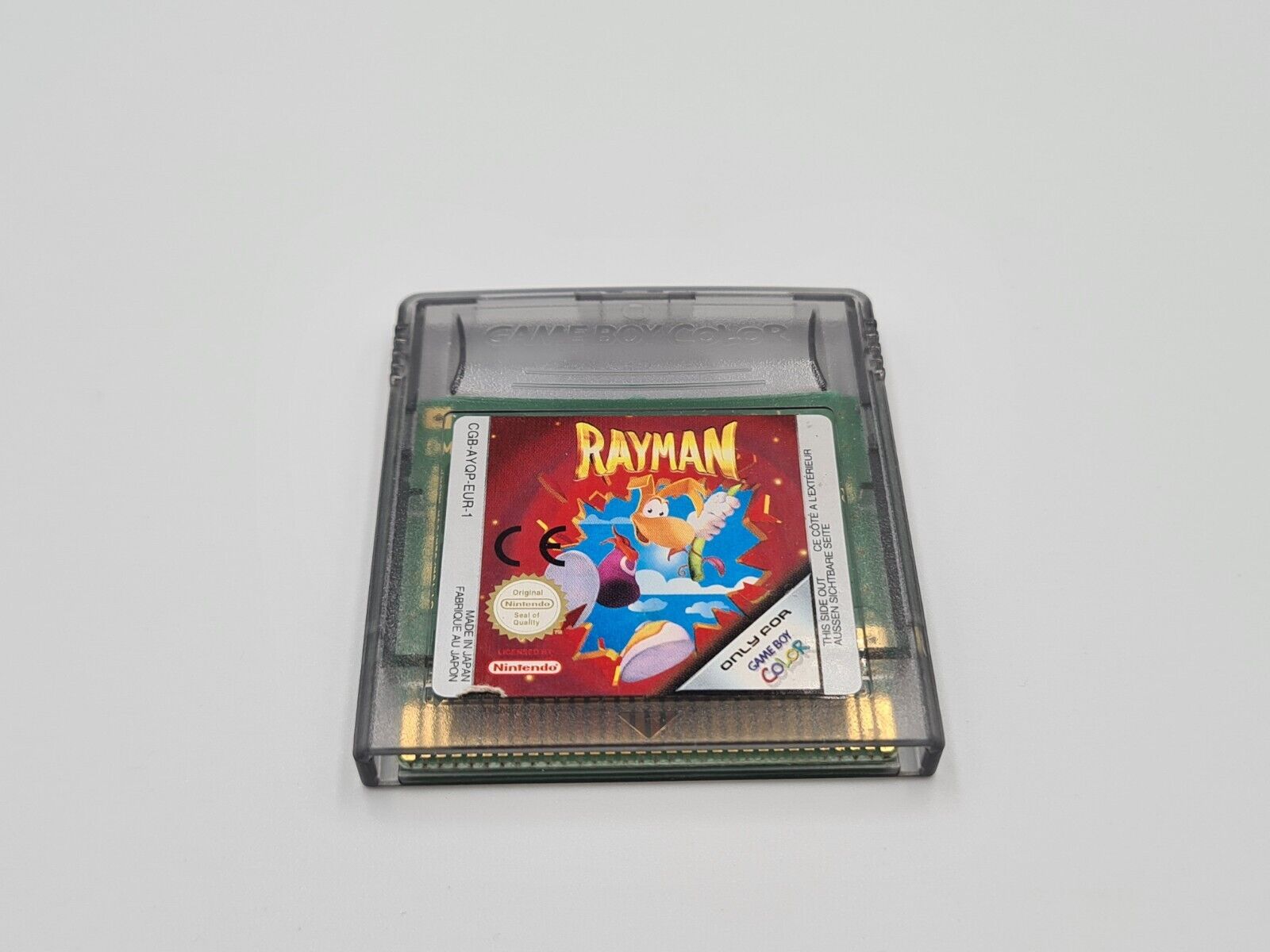 Nintendo Game Boy Color Spiel Rayman mit OVP und Anleitung EUR - T-Retro-Games 