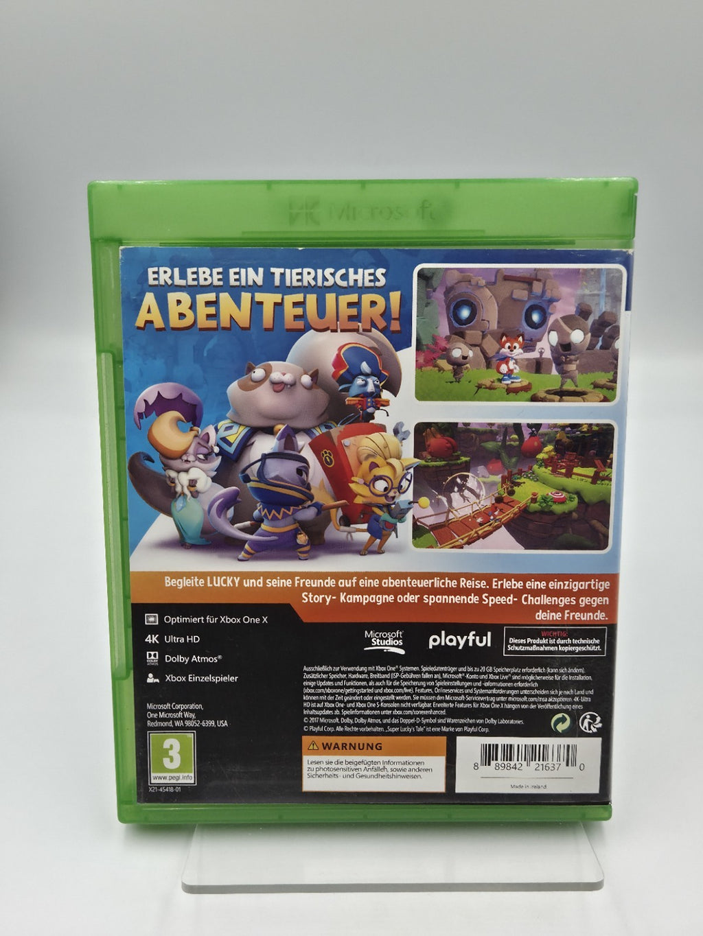 XBOXOne Spiel Super Lucky's Tale mit OVP Deutsch