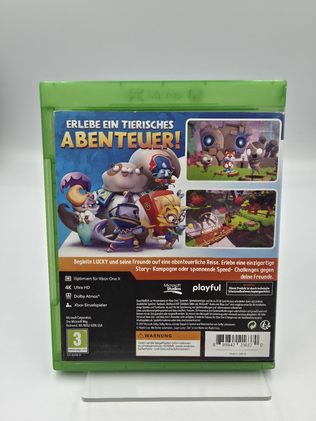 XBOXOne Spiel Super Lucky's Tale mit OVP Deutsch