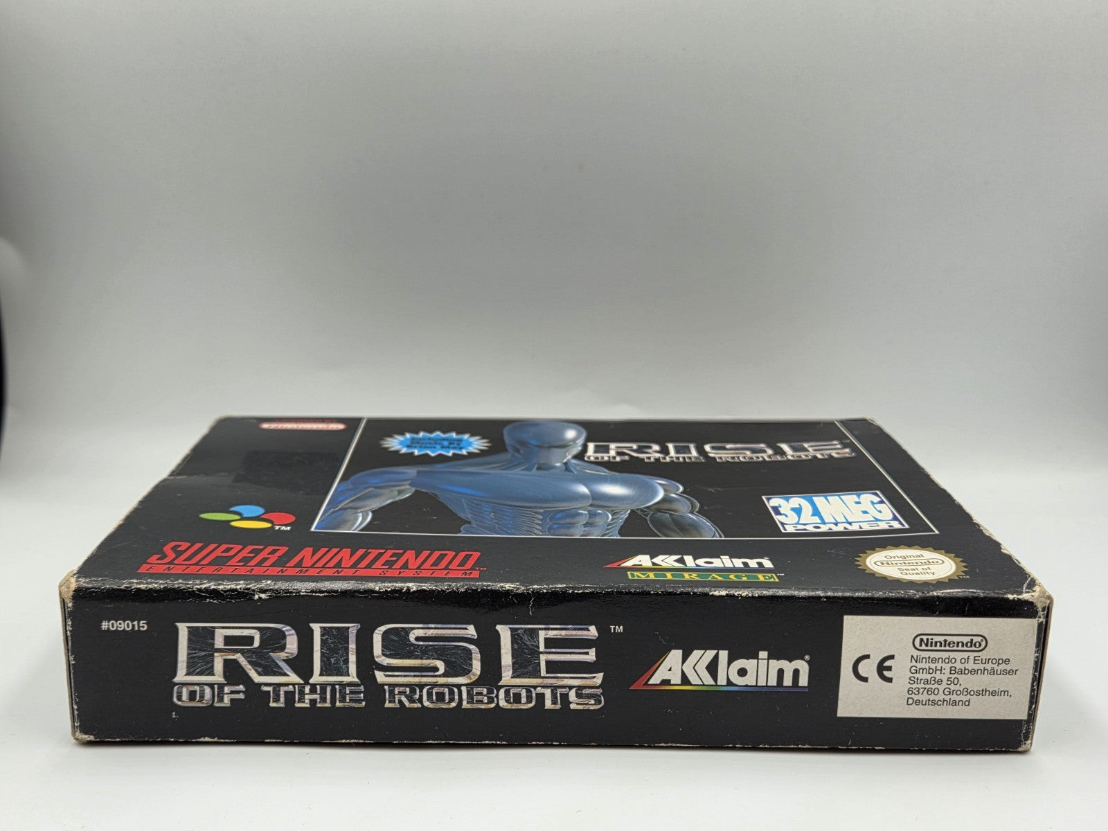 SNES Super Nintendo Rise of The Robots mit OVP und Anleitung EUR