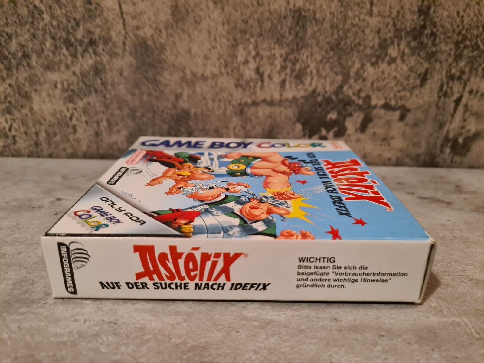 Game Boy Color Asterix Auf der Suche nach Idefix mit OVP und Anleitung NOE - T-Retro-Games 