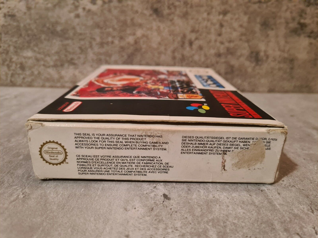 Super Nintendo Manchester United Championship Soccer mit OVP und Anleitung UKV - T-Retro-Games 