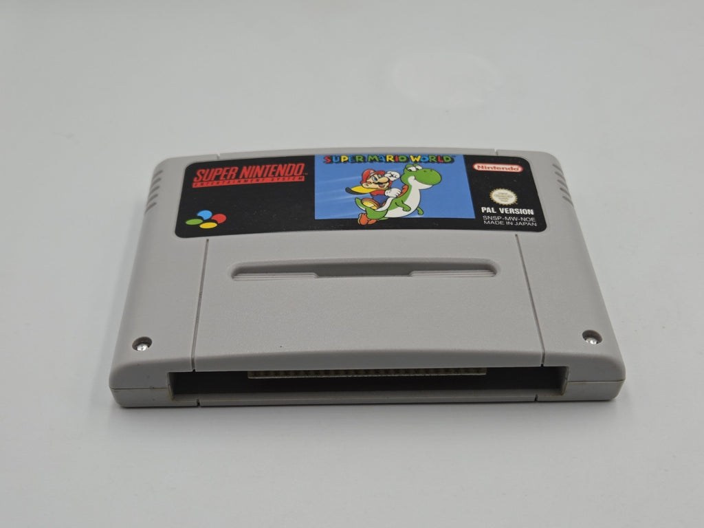 SNES Super Nintendo Spiel Super Mario World mit  OVP und Anleitung NOE