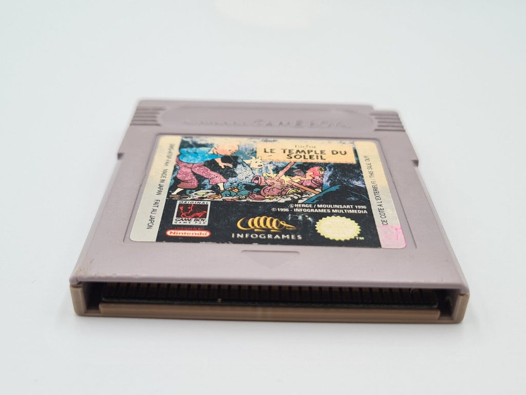 Nintendo Game Boy Classic Spiel TinTin Le Temple Du Soleil Modul FAH - T-Retro-Games 