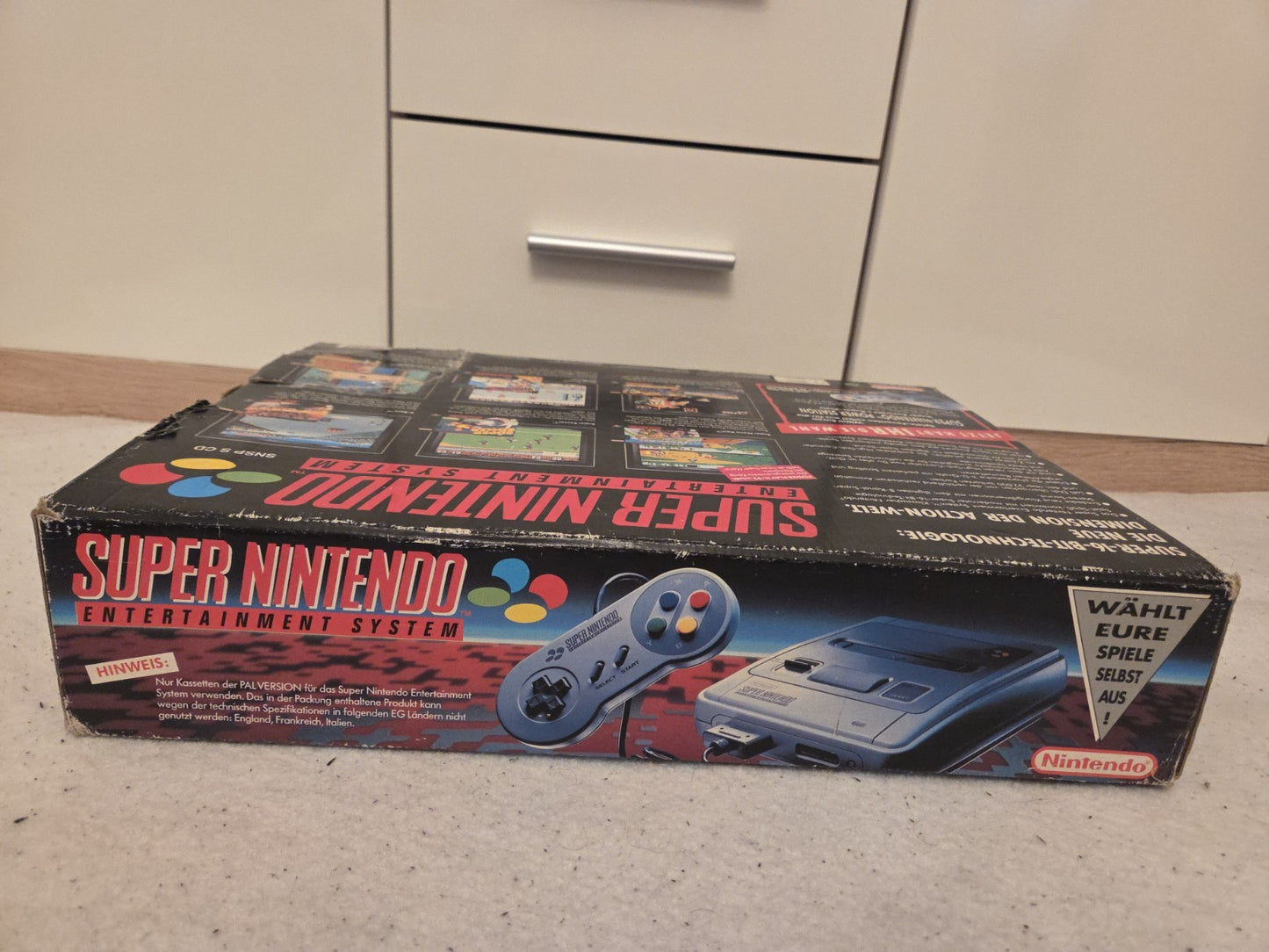 SNES Super Nintendo Power Station Konsole Console NOE OVP
