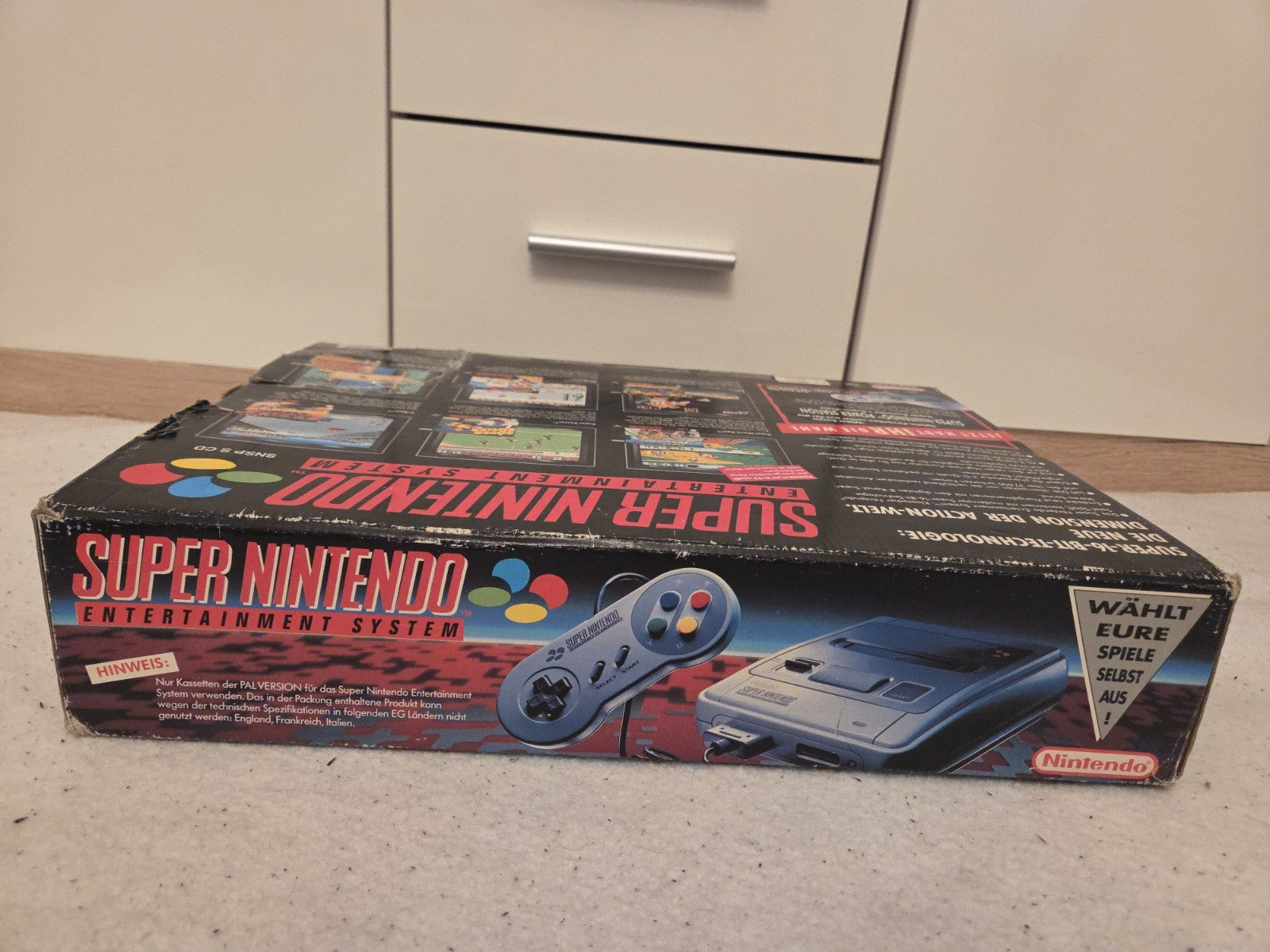 SNES Super Nintendo Power Station Konsole Console NOE OVP