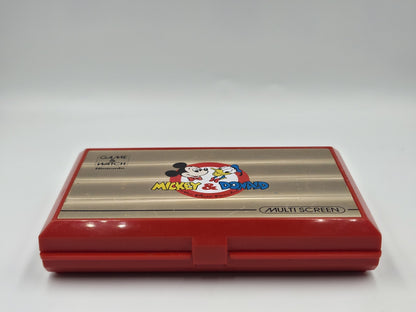 Nintendo Game & Watch Mickey & Donald Konsole Console 1982 Multi Screen DM-53