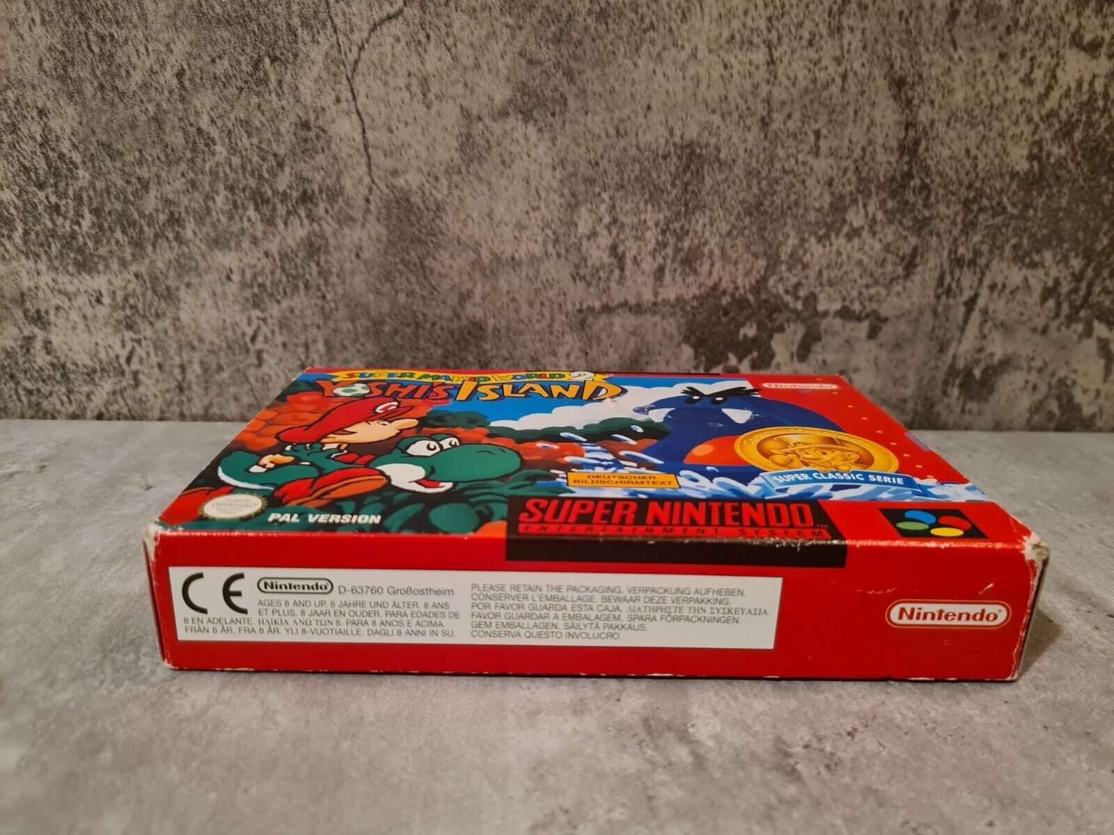 SNES Super Nintendo Super Mario World 2 Yoshi's Island mit OVP und Anleitung NOE - T-Retro-Games 