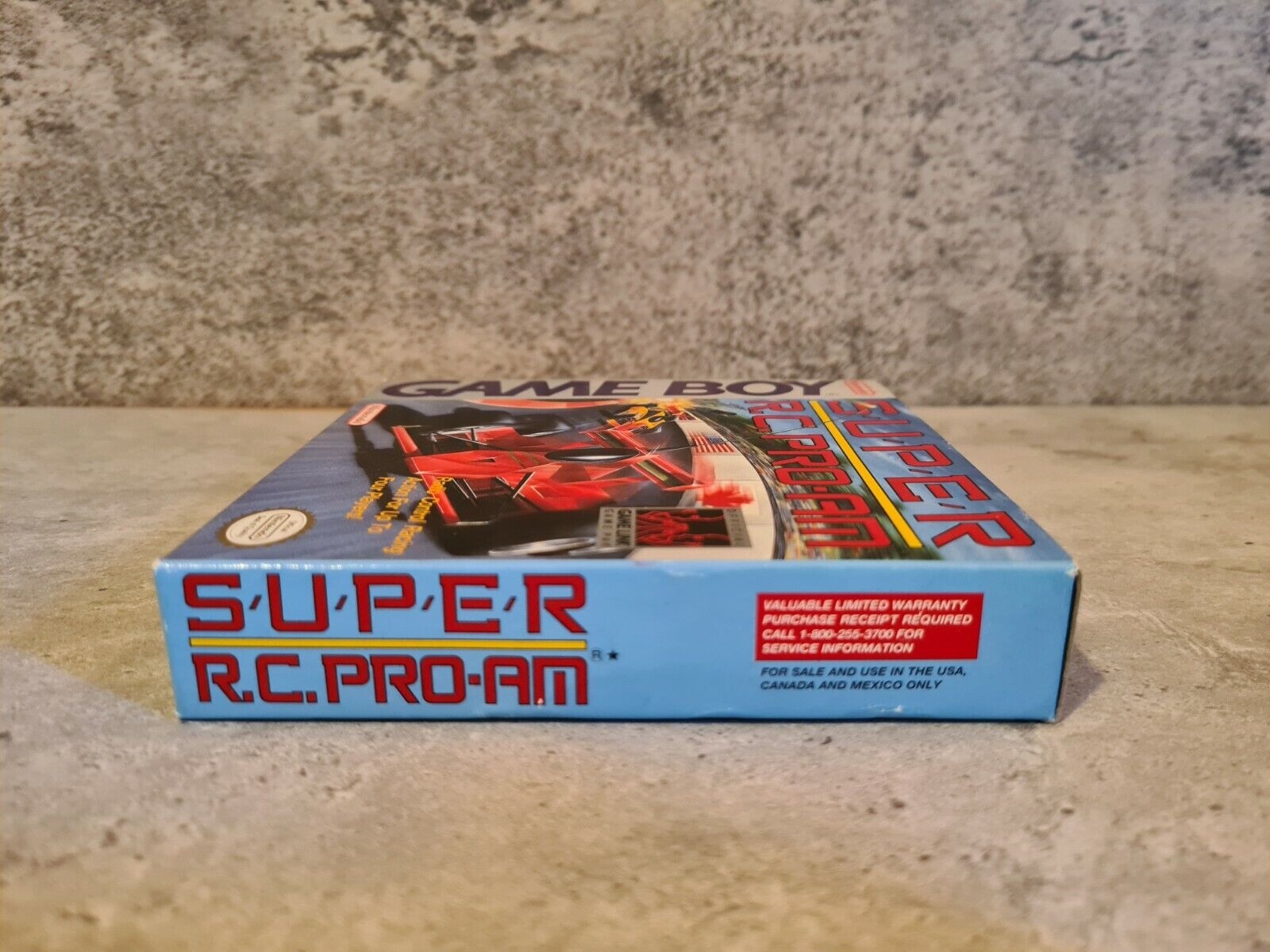 Nintendo Game Boy Classic Super R.C Pro AM mit OVP und Anleitung USA - T-Retro-Games 