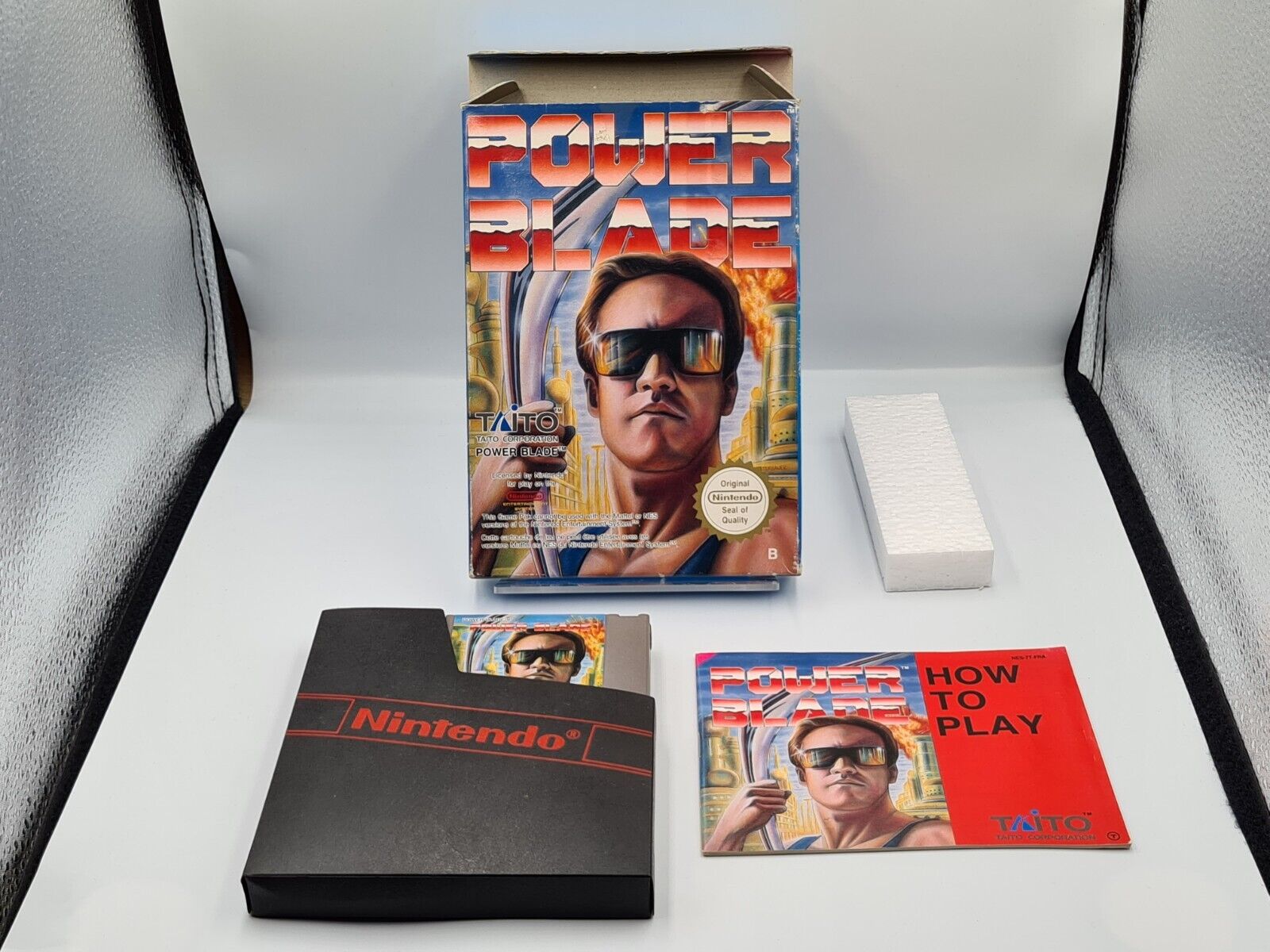 Nintendo NES Power Blade mit OVP und Anleitung FRA - T-Retro-Games 