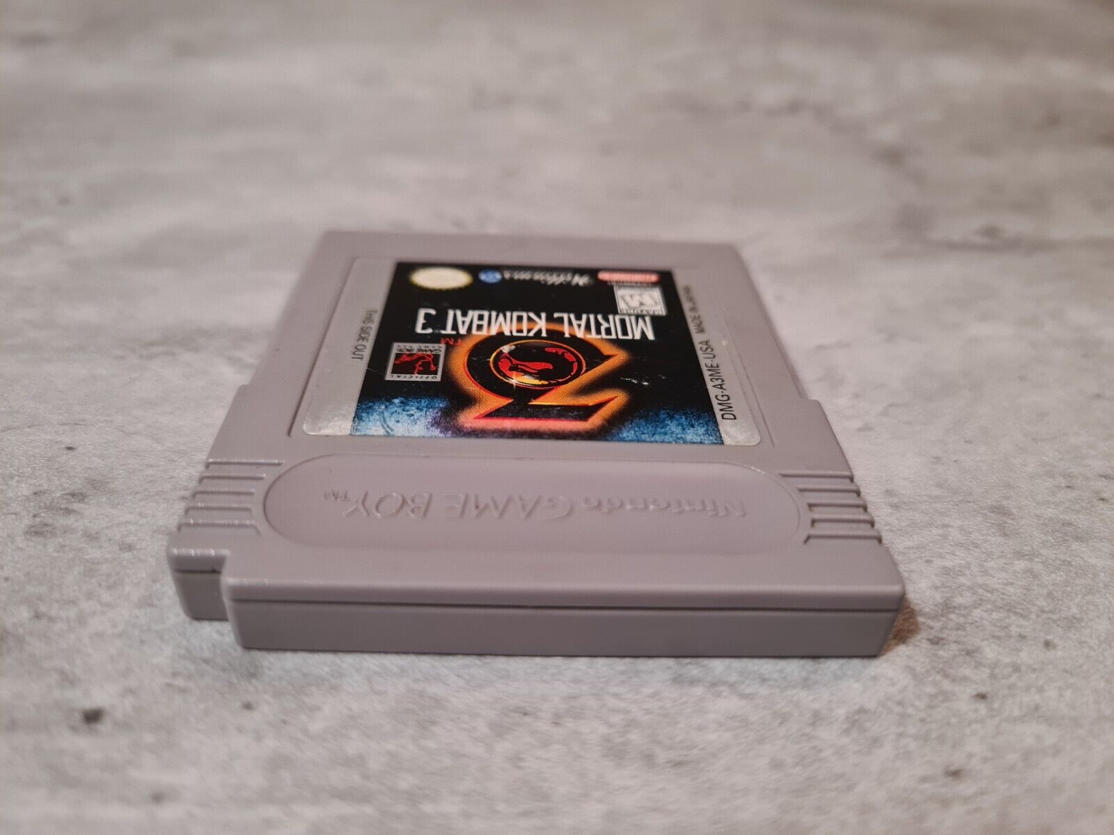 Nintendo Gameboy Classic Spiel Mortal Kombat 3 Modul USA - T-Retro-Games 