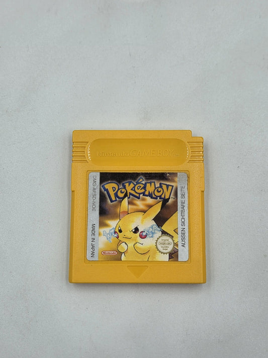Nintendo Game Boy Classic Pokemon Gelbe Edition Pikachu Modul NOE speichert