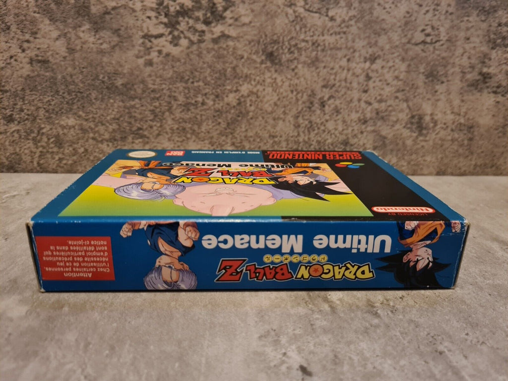 SNES Super Nintendo Dragon Ball Z Ultime Menace mit OVP und Anleitung FRA - T-Retro-Games 