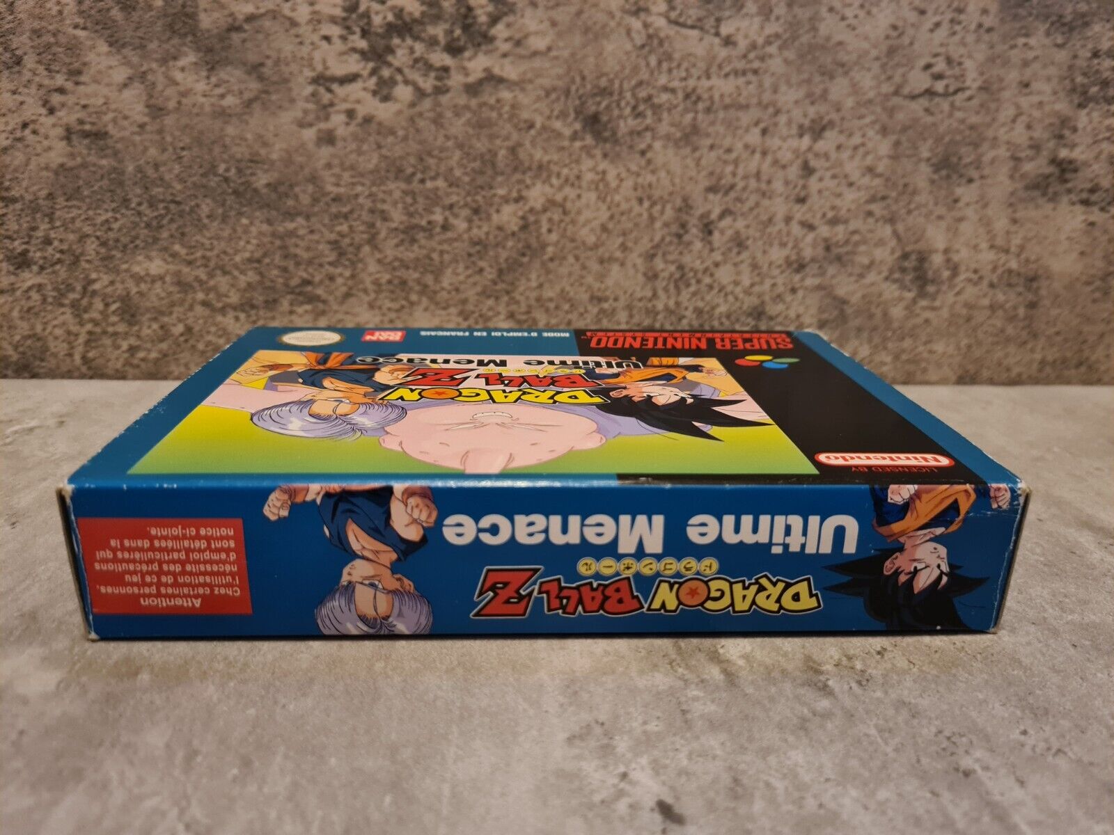 SNES Super Nintendo Dragon Ball Z Ultime Menace mit OVP und Anleitung FRA - T-Retro-Games 