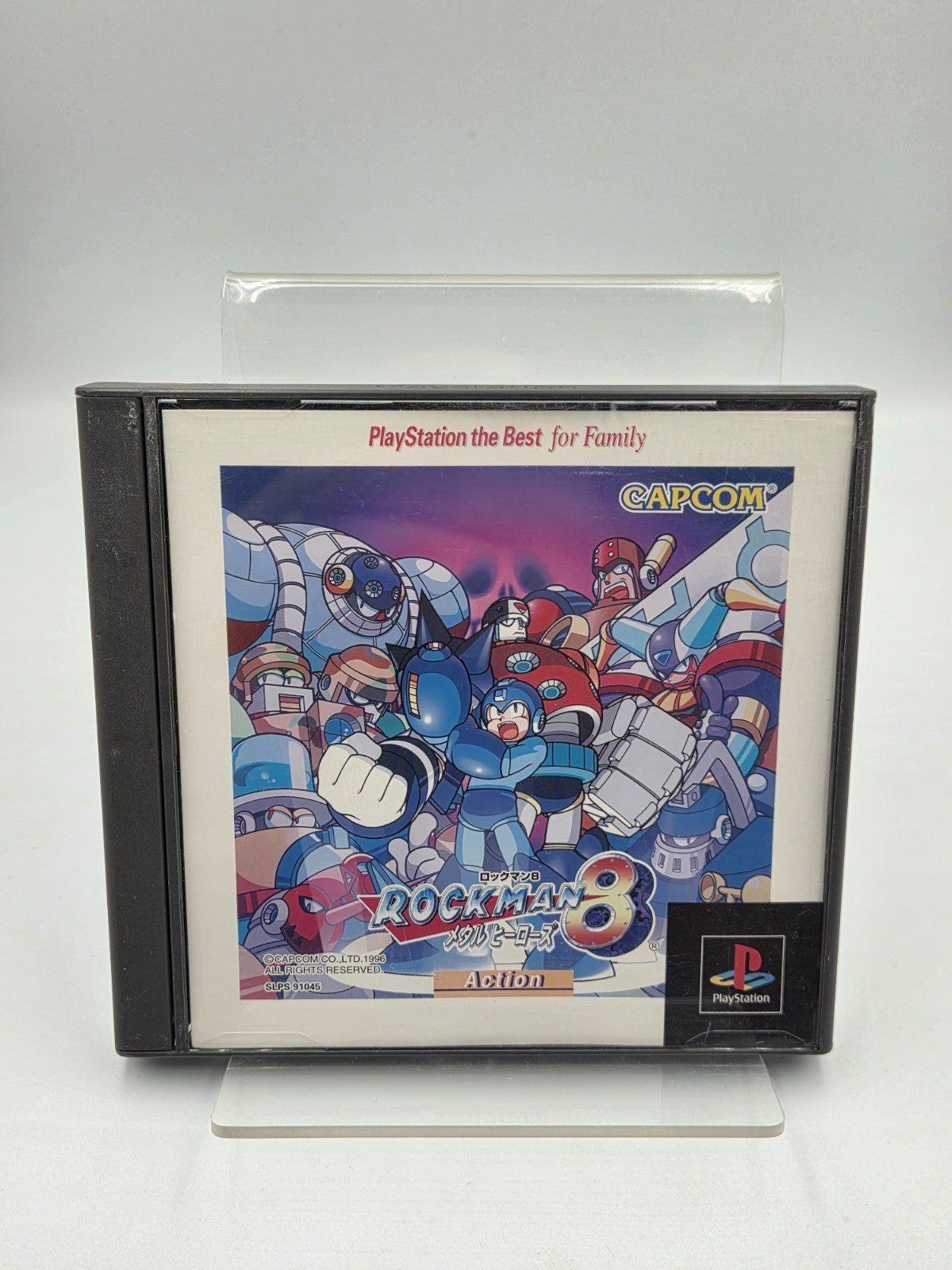 PS1 Playstation 1 Rockman 8 mit OVP und Anleitung NTSC-J Japan