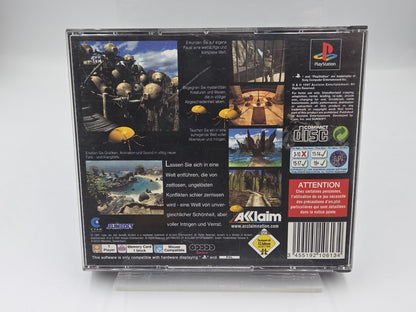 PS1 Playstation 1 Spiel Riven Sequel To Myst mit OVP und Anleitung Deutsch