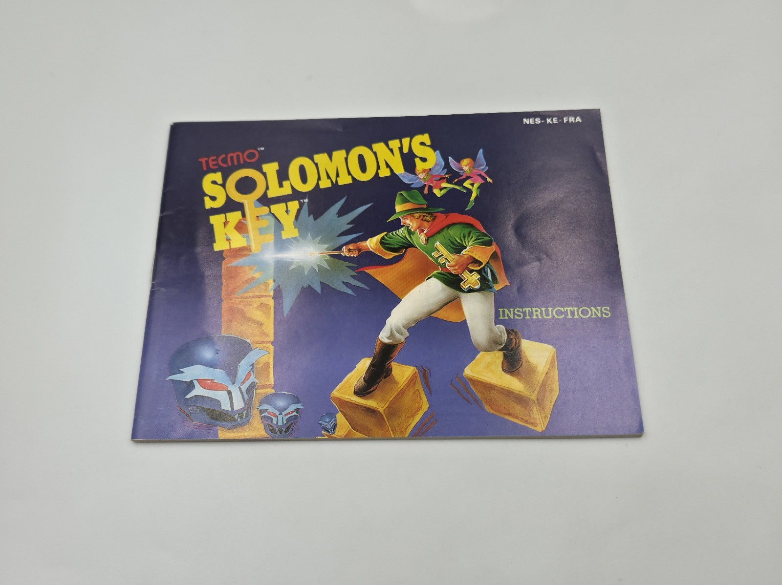 Nintendo NES Spiel Solomon's Key mit OVP und Anleitung EEC