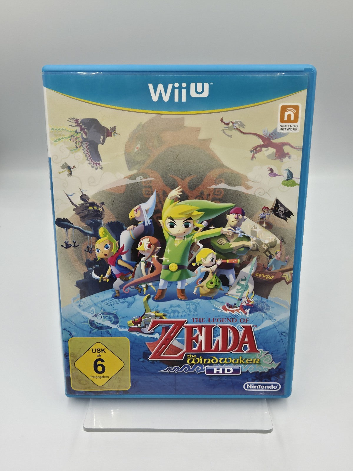 Wii U Spiel The Legend of Zelda The Windwaker mit OVP und Anleitung Deutsch