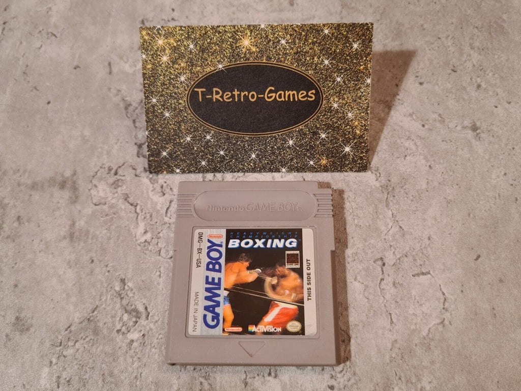 Nintendo Game Boy Classic Spiel Heavyweight Championship Boxing Modul USA - T-Retro-Games 