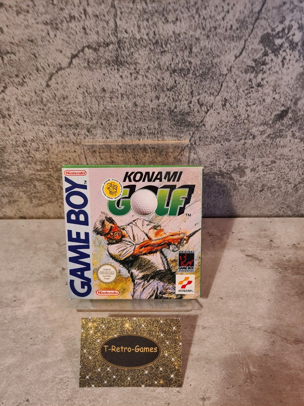 Nintendo Game Boy Classic Konami Golf mit OVP und Anleitung NOE - T-Retro-Games 