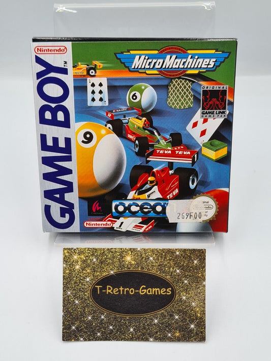 Nintendo Game Boy Micro Machines mit OVP und Anleitung EUR - T-Retro-Games 