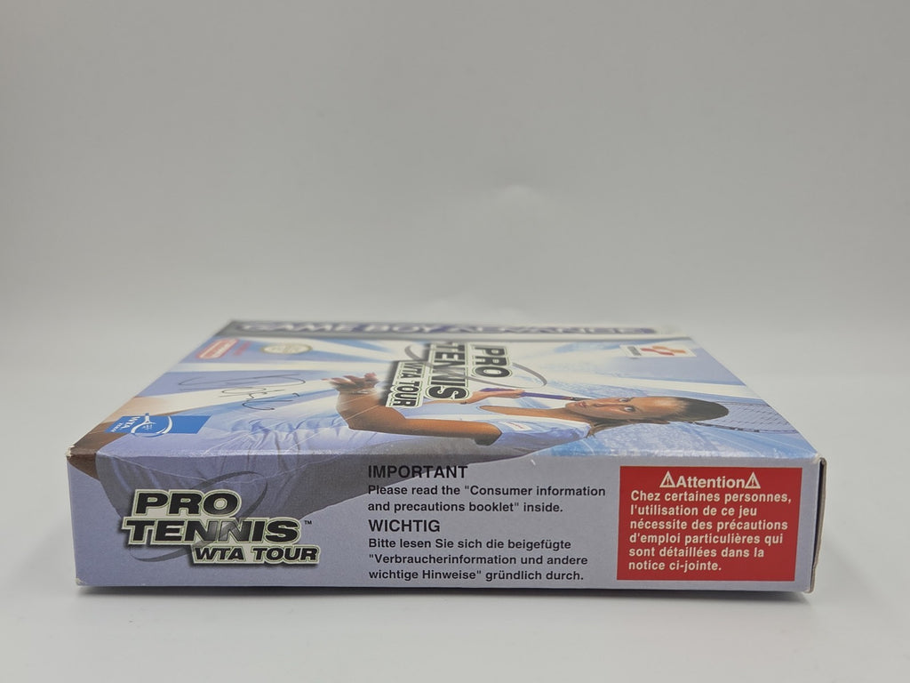 Game Boy Advance Spiel Pro Tennis WTA Tour mit OVP und Anleitung + Poster EUR