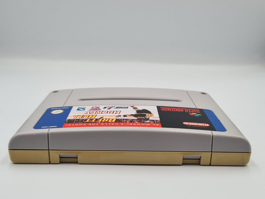 SNES Super Nintendo Brett Hull Hockey Modul EUR - T-Retro-Games 