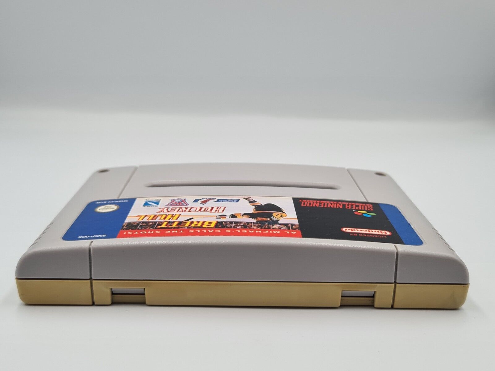 SNES Super Nintendo Brett Hull Hockey Modul EUR - T-Retro-Games 