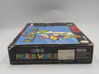 SNES Super Nintendo Spiel Super Mario World mit  OVP und Anleitung NOE