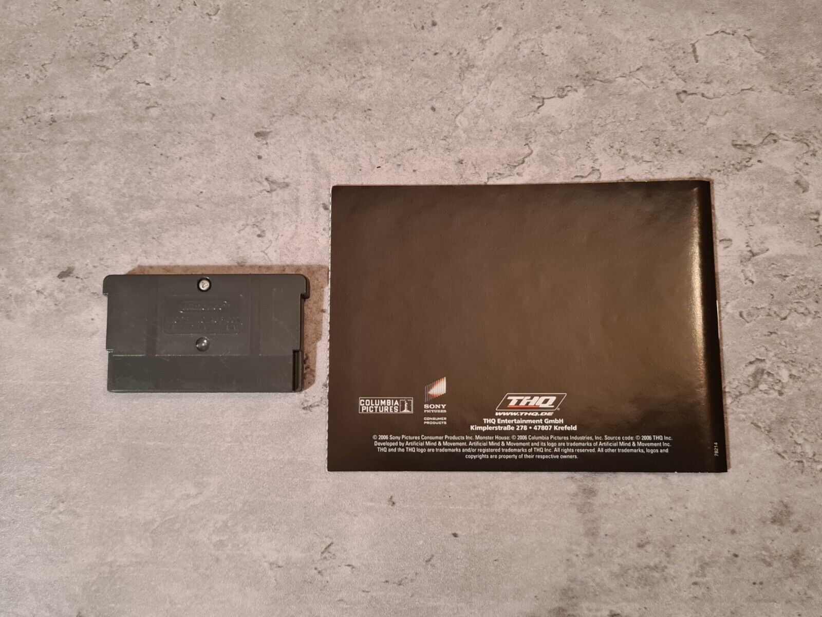 Nintendo Game Boy Advance Monster House mit OVP und Anleitung NOE - T-Retro-Games 