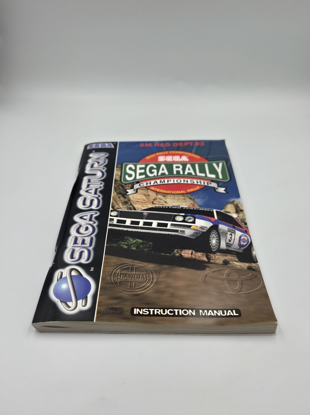Sega Saturn Spiel Sega Rally Championship mit OVP und Anleitung Multi Language 