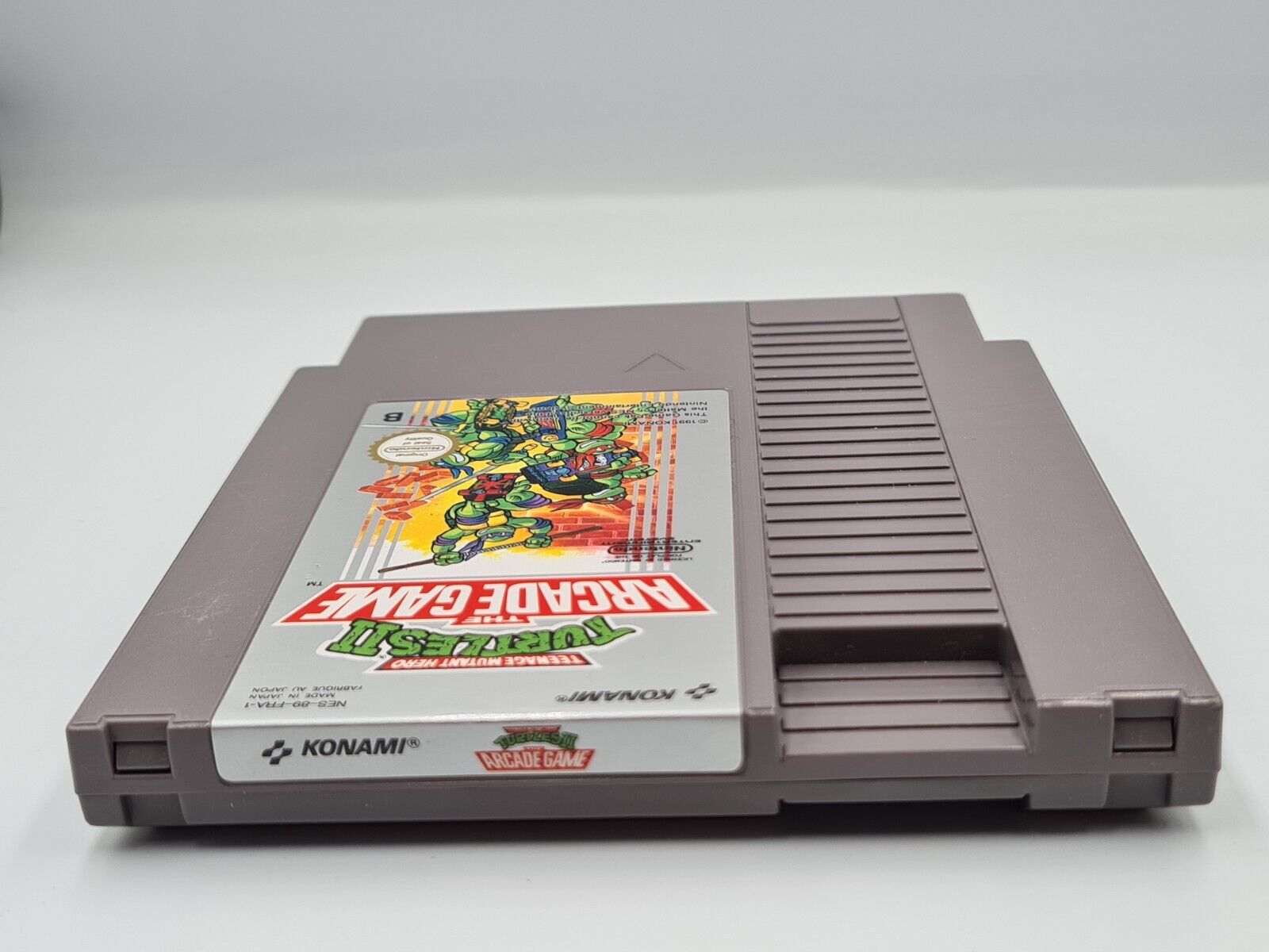 Nintendo NES Turtles II The Arcade Game Modul FRA - T-Retro-Games 