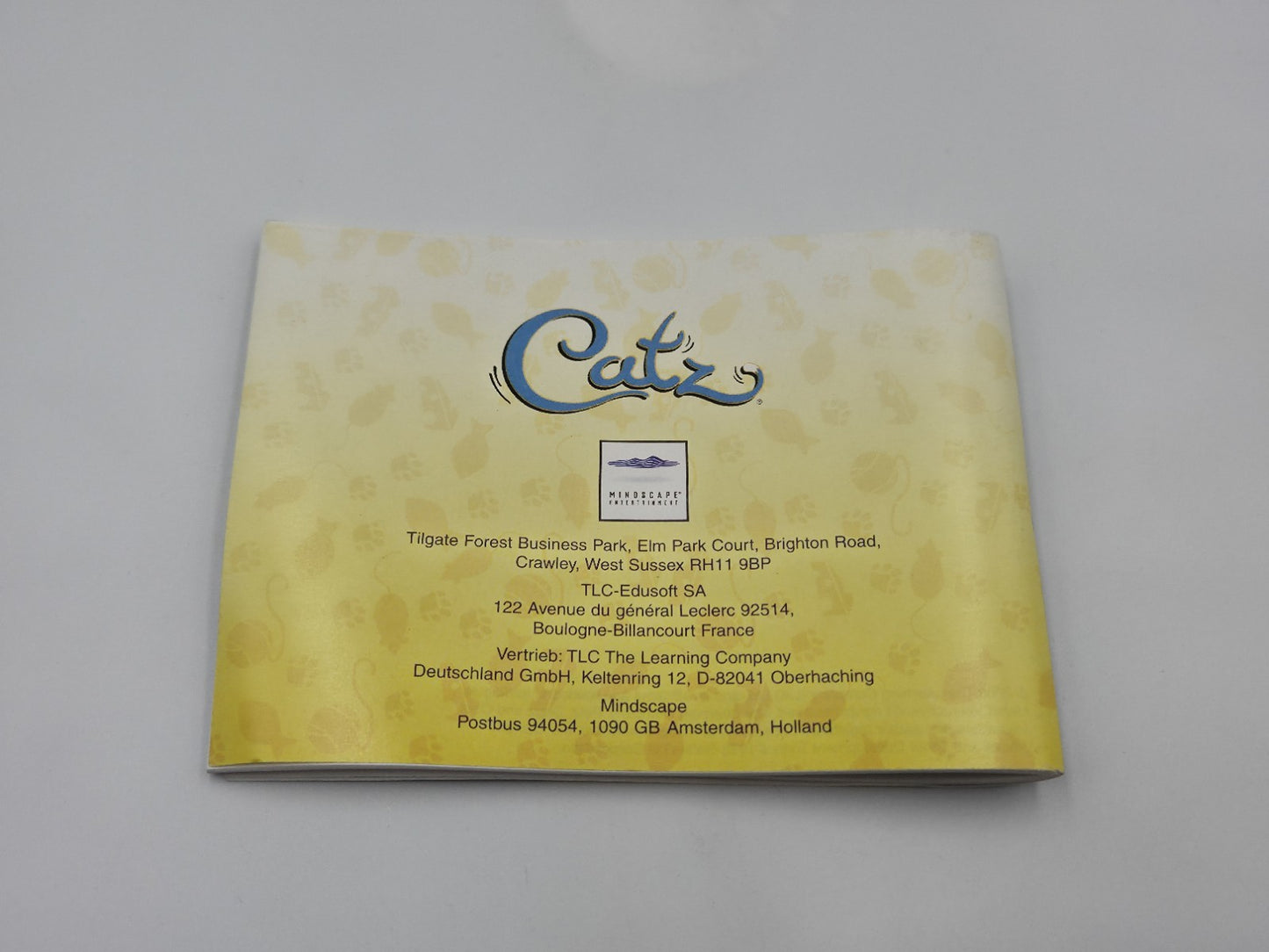 Nintendo Game Boy Color Catz mit OVP und Anleitung EUR