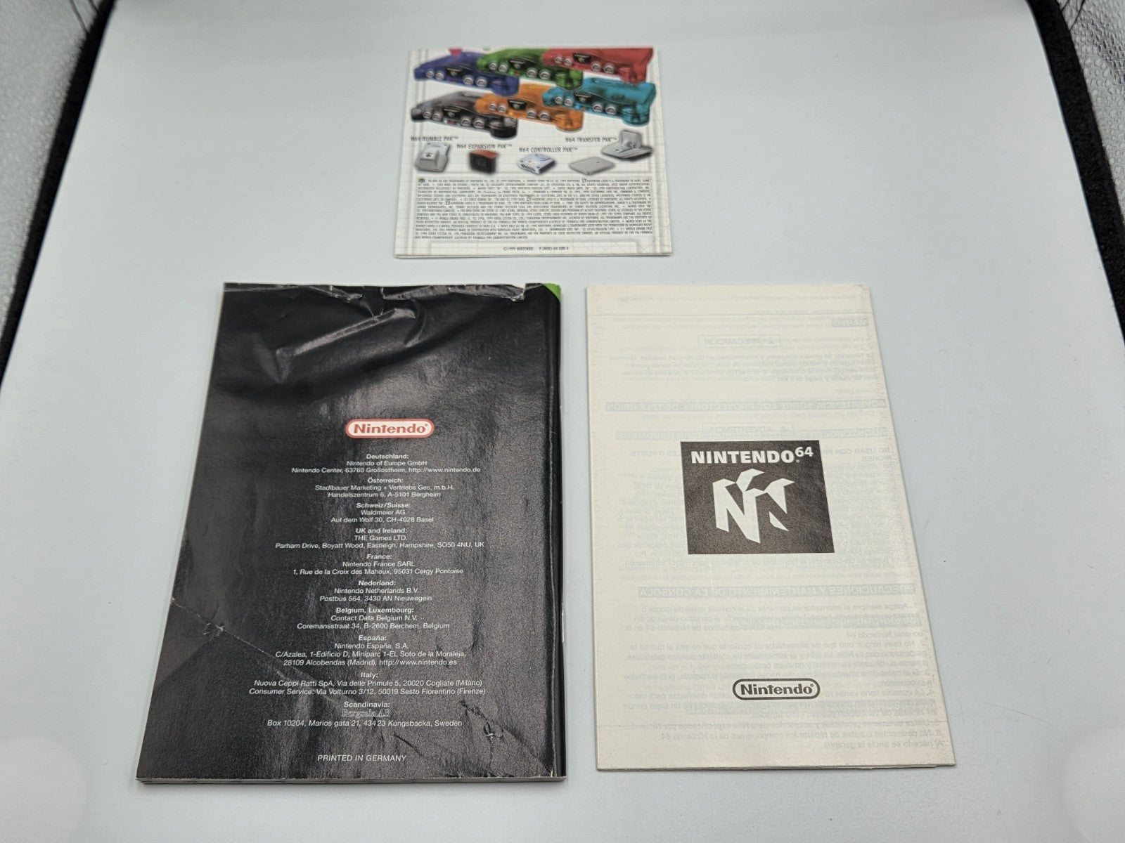 N64 Nintendo 64 Super Smash Bros. mit OVP und Anleitung EUR