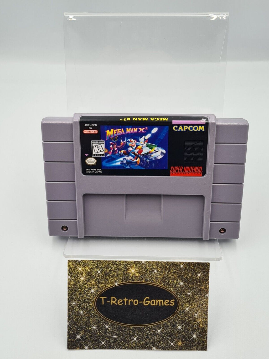 SNES Super Nintendo Mega Man X2 NTSC USA Modul - T-Retro-Games 