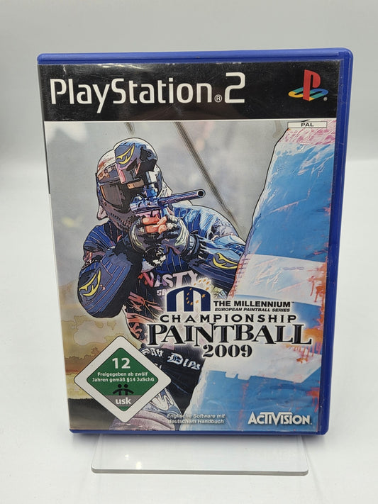 PS2 Playstation 2 Championship Paintball 2009  mit OVP Deutsch