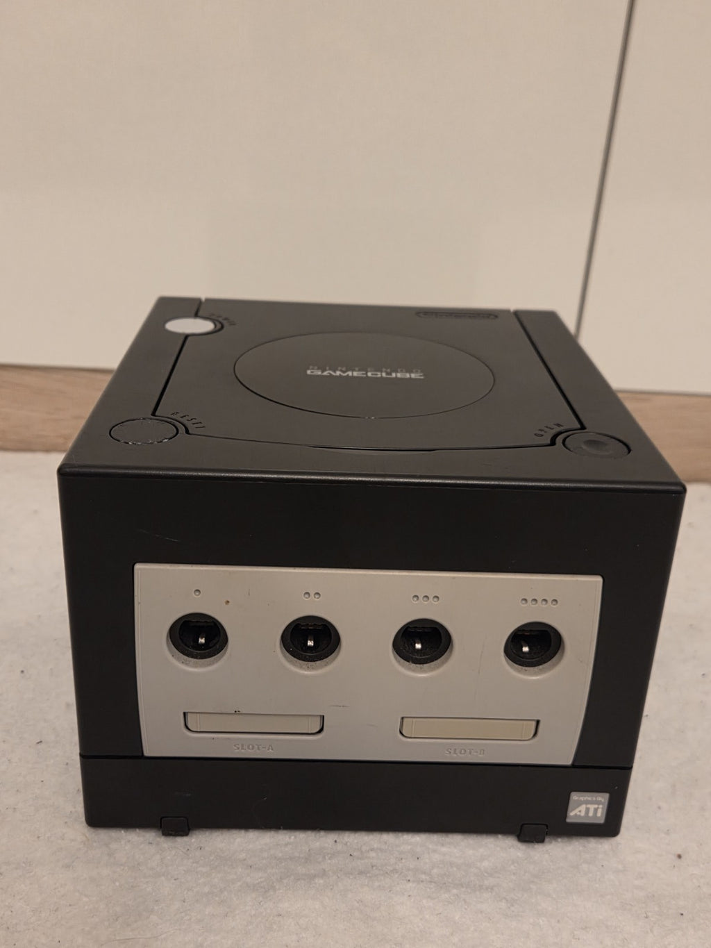 Nintendo GameCube Konsole Console Schwarz Black mit Controller + Kabeln OVP