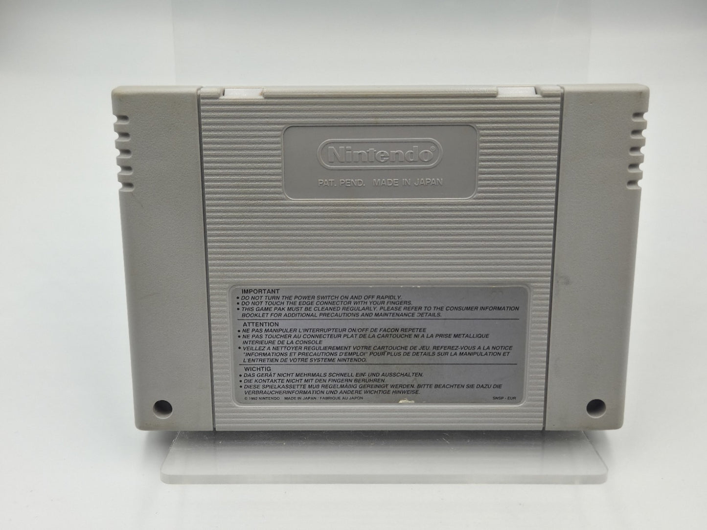SNES Super Nintendo Actraiser 2 EUR Modul