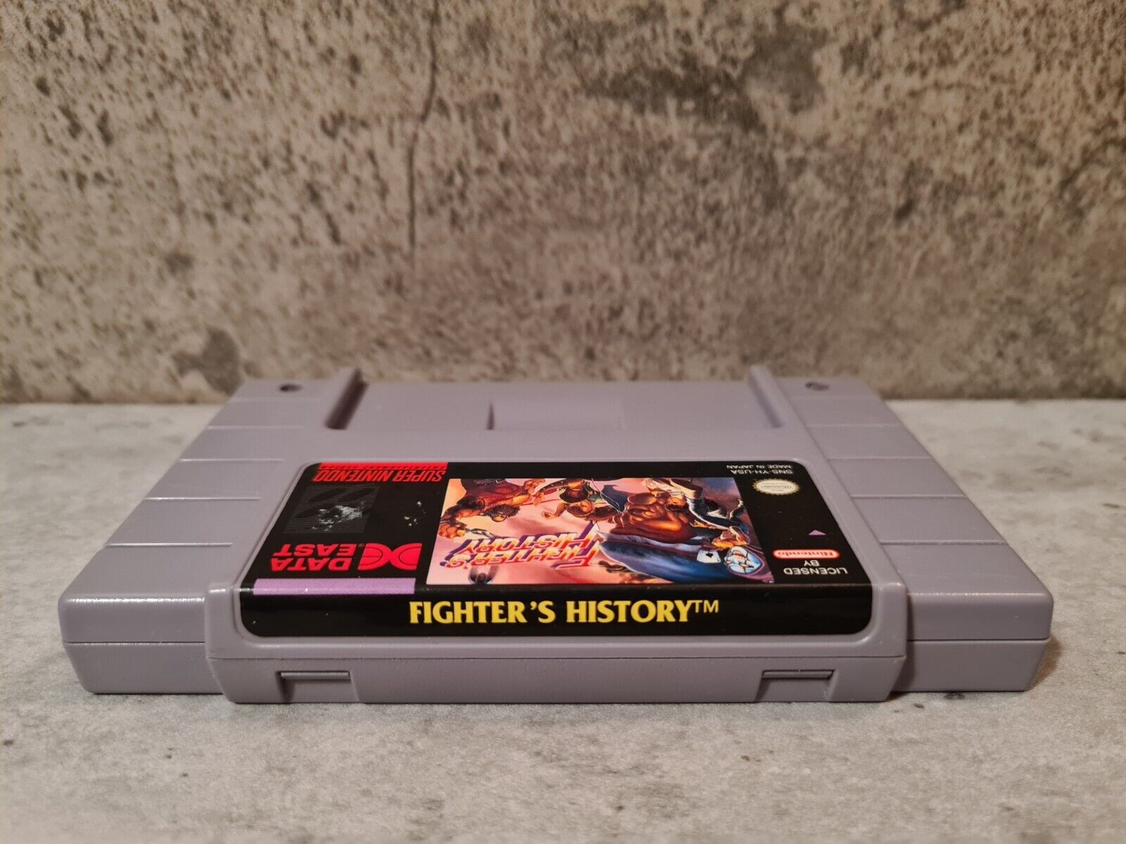 SNES Super Nintendo Fighter's History NTSC USA Modul - T-Retro-Games 