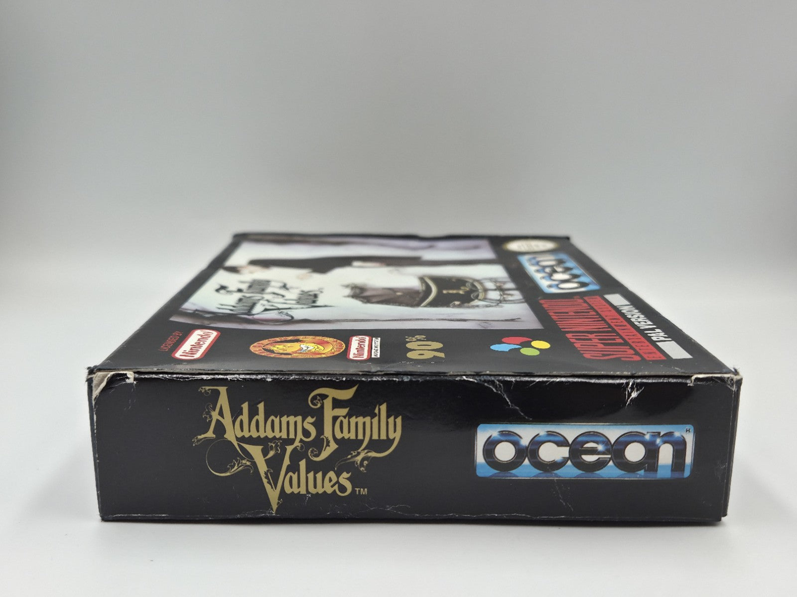 SNES Super Nintendo Spiel Addams Family Values mit OVP und Anleitung NOE