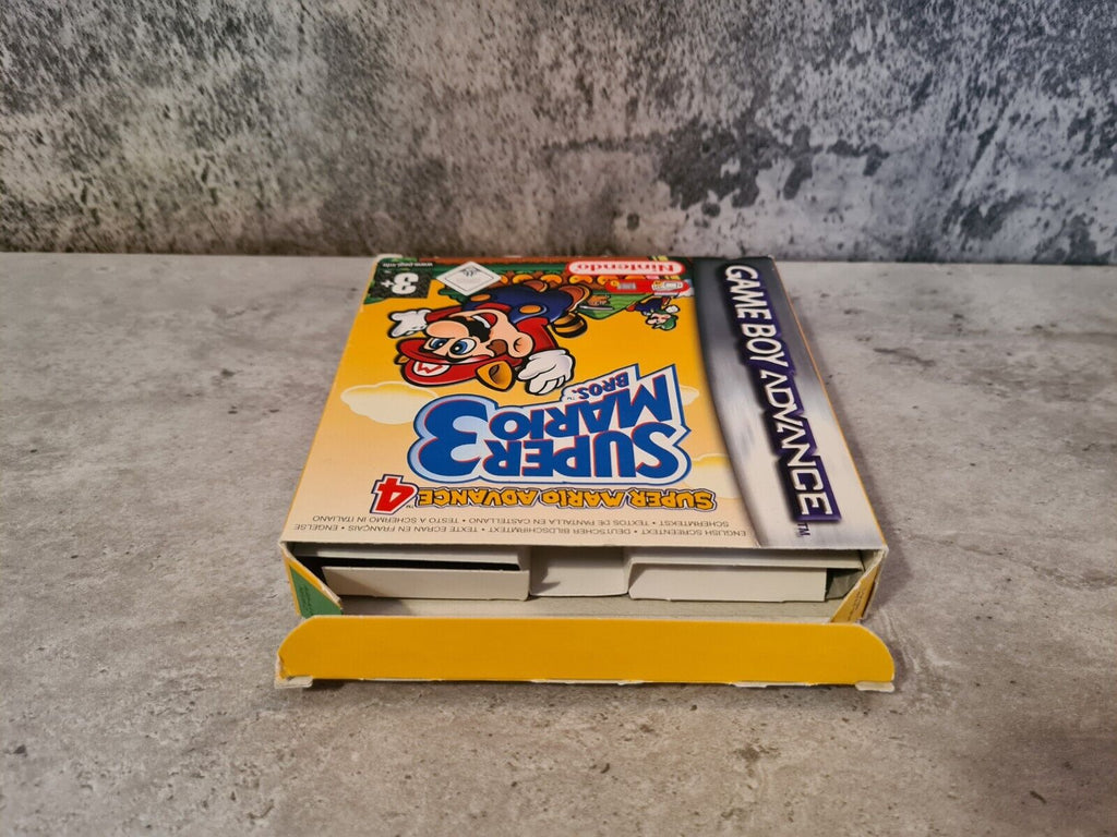 Nintendo Gameboy Advance Super Mario Bros. 3 mit OVP und Anleitung EUR - T-Retro-Games 