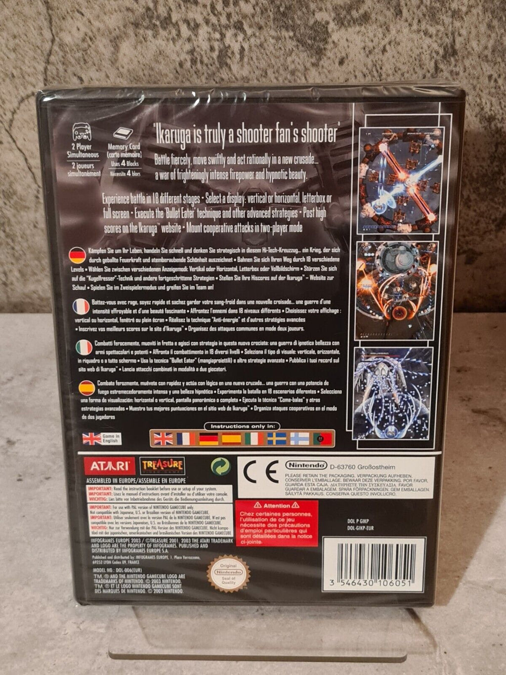 Nintendo GameCube Ikaruga EUR Sealed Neu NEW - T-Retro-Games 