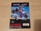 SNES Road Riot 4WD Spielanleitung Instruction Booklet NOE