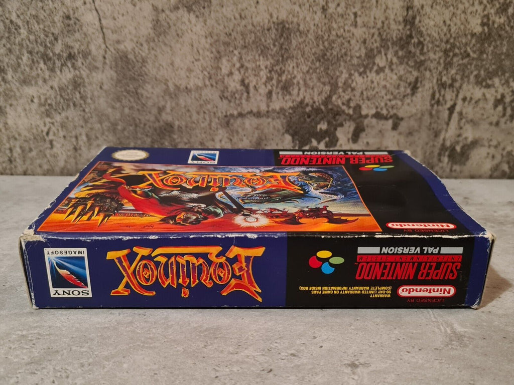 SNES Super Nintendo Equinox mit OVP und Anleitung UKV - T-Retro-Games 